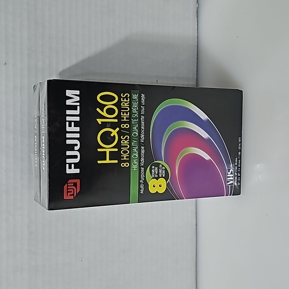 Fujifiln HQ T-160 Blank Vhs tapes 2pack - Picture 1 of 3